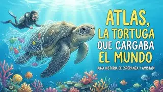 🐢 Atlas: La Tortuga que Cargaba el Mundo y el Humano que le Devolvió la Vida ✨