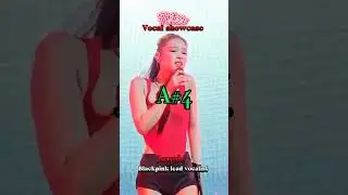 Filter - Jennie | Vocal showcase #shorts #blackpink #jennie #vocalshowcase