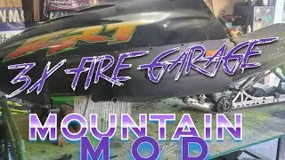 Mountain Mod Sled Build | Arctic Cat | Episode 2 part 1| Rear suspension overview | 3X Fire Garage