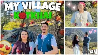 Village tour 💕🫶🏻🫶🏻  #villagelife #shimla #kotkhai #tample 