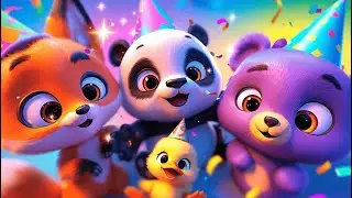 &ldquo;Funny & Cute Animal Friends Party 🐶🦊 Kids Carto