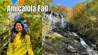 AMICALOLA FALLS STATE PARK | Fall colors in Georgia | Georgia Campgrounds | Georgia Waterfalls |