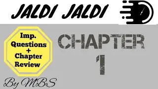 Jaldi jaldi | guyton chapter 1