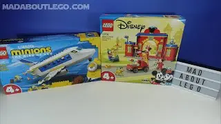 LEGO Minions and Mickey Fire Station