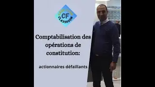 Comptabilit&eacute; des soci&eacute;t&eacute;s | Actionnaires d&eacute;faillants