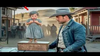 Niemand will mich adoptieren“, weinte das kleine Mädchen auf der Auktion – doch ein reicher Cowboy 