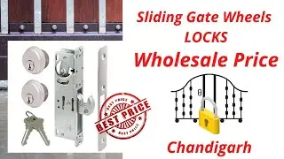 Sliding Gate Wheels Locks, Types and Wholesale price.