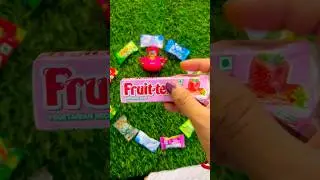 Распаковка жевательных конфет Fruit-Tella в стиле ASMR 🍓🍊 | Раскрытие фруктовых вкусов | Приятные...