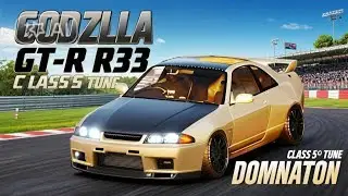 Nissan GT-R R33 C5 tune | Carx Street | Grip Masters| Speedline Syndicate 