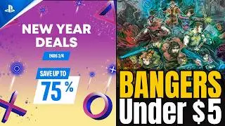 15 Absolute BANGERS Under $5! | PSN New Year Deals 2026