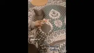 😎✨ mirror wall hanging black and golden colour combination ✨😎