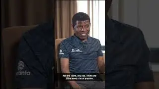 Haile Gebrselassie explains the differences between long-distance and short-distance running.