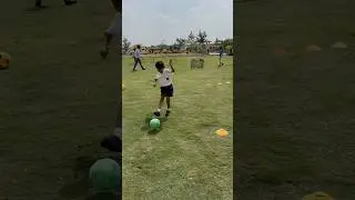 Snithik playing football #dreamers #fifa #fifaworldcup #cristianoronaldo #messi #kidsvideo