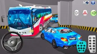 New Crashed car Stuck in Parking Garage - 3D Driving Class - Car Game - 3D Driving Class 2026