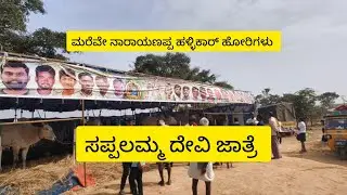 #hallikar Marive Narayanappa hallikar pair Sapalamma jatra