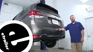 etrailer | Install: Curt Trailer Hitch Receiver on a 2019 Subaru Forester