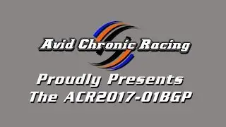 Avid Chronic Racing presents the ACR2017-01BGP Formula SimRacing Car