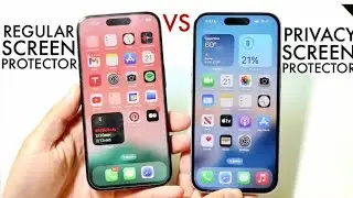 Iphone 15/15Pro/15Pro Max Privacy Tempered Glass/Gorilla Glass/Privacy Screen Protector #longvideo 