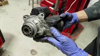 STARTER replacement Ford 6.4 Diesel truck #mechanic