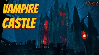 Valheim Gothic Vampire Castle old Mistlands