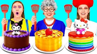 Кулинарный Челлендж: Я против Бабушки | Лайфхаки для Родителей от ChallengeTeen