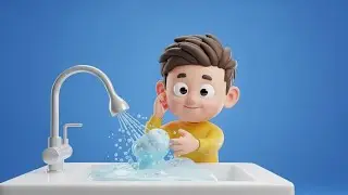 Bath Time Fun Song 🛁🎵 | Splish Splash Kids Song | Playful Nursery Rhyme