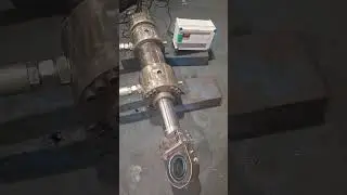 Hydraulic Cylinder with LVDT sensor with Both Ends Adjustable Cushioning