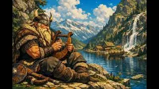 Ethereal Elven Harp in a Magical Forest | Nordic Fantasy Music for Sleep