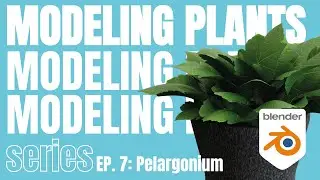 C&oacute;mo modelar una planta realista en Blender desde cero | Blender Tutorial