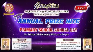 Campion | Annual Prize Nite |  Primary School Annual Day | 06.02.2026 | 4.30 pm