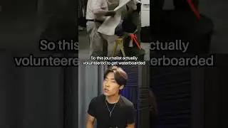 He Volunteered To Get WATERB*ARDED To Prove This #shorts