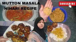 MUTTON NIHARI | MUTTON KABAB | FULL RECIPE | Mutton Nihari paired with juicy,|