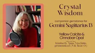 Yellow Calcite & Cinnabar Crystal Gemstone YouTube Meaning Gemini Sagittarius 13
