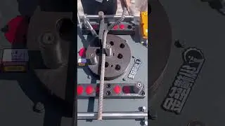 Steel U hook bending process #easy #smartwork #short