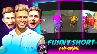 🤣FUNNY SHORTS EDITING TUTORIAL LIKE @Deoxy-ftw free fire funny video editing tutorial