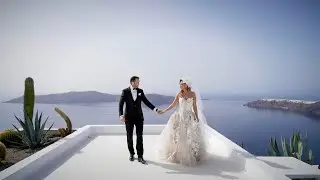 Sigita & Arturs wedding trailer // Andromeda Villas Santorini