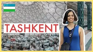 Indian Girl's First Impressions of Uzbekistan 🇺🇿 EP1 Tashkent