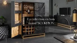 Ensemble de meubles d'int&eacute;rieur en bois massif - Trendymobilier.com