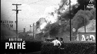 Atlantic City Oil Fire (1937)