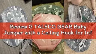 Review G TALECO GEAR Baby Jumper with a Ceiling Hook for Infant & Toddlers with Adjustable Chain, Bo