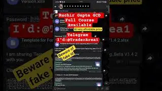 Ruchir Gupta Course | Ruchir Gupta Gann Course| Ruchir Gupta GCD Course WITH SCANNER #RUCHIRGUPTAGCD