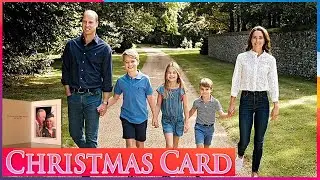 The Waleses&rsquo; Family Christmas Card Photograph, 2022! Royal Family Story 2.