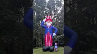 4ft Vs. 20ft Inflatable Uncle Sam