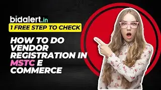 HOW TO DO VENDOR REGISTRATION IN MSTC E COMMERCE || VENDOR REGISTRATION || TENDERS || E COMMERCE