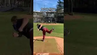 Georgia State RHP Quin McManmon training remotely 🌊