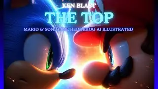 Ken Blast - The Top - Mario & Sonic the Hedgehog AI Illustrated