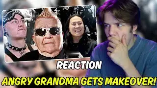 BOITASTIC REACTS to ANGRY GRANDMA GETS MAKEOVER! (REACTION)