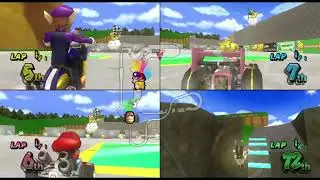 Mario Kart Wii Custom Tracks ✦ 4 Players #545