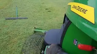 straight lines. lawn carece (golf course)
