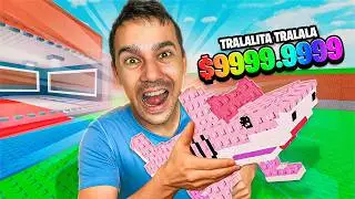 FIQUEI RICO ROUBANDO BRAINROTS NO ROBLOX!